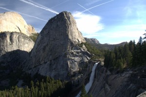 The granite of Yosemite