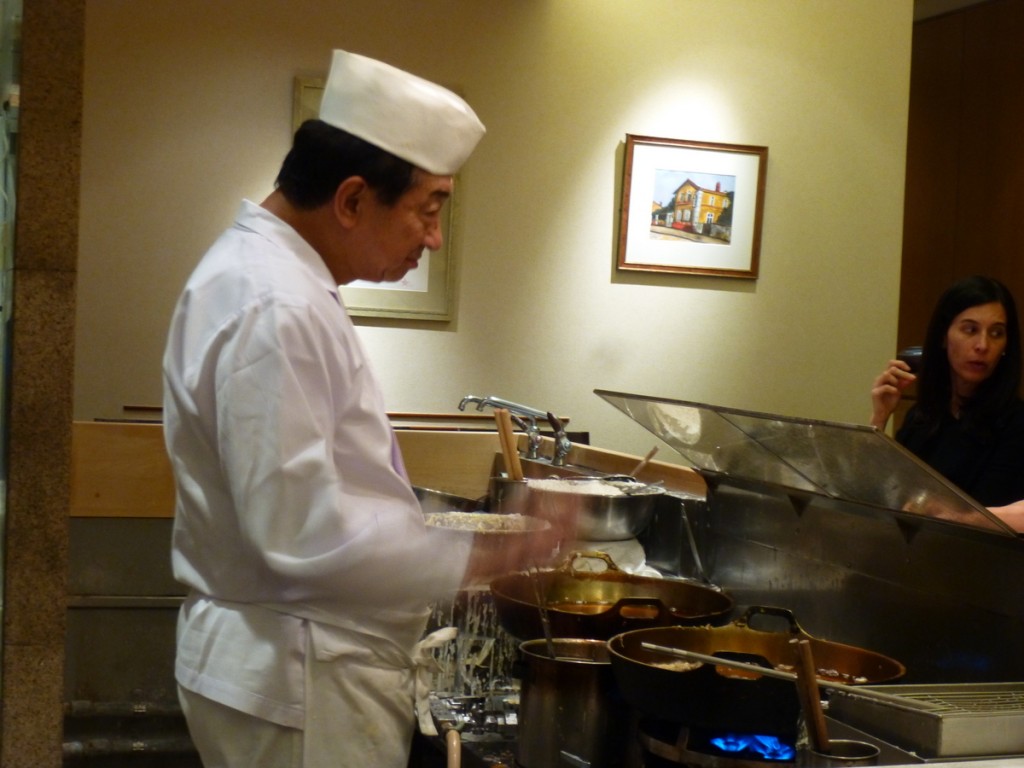 Chef Kondo and his hot woks