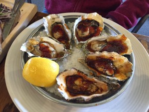 Oysters at Station House Cafe