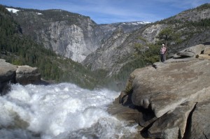 Top of the Nevada Falls
