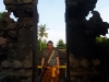 This year\'s sarong-and-sash sensation is being modelled by Matt at the Goa Lawah temple on the way to Amed