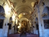 The interior of the Merced church is a good example of the elegant carving the soft stone allows