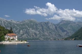 The Bay of Kotor on a balmy day