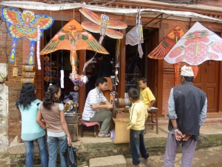 Kids love Dashain - kites to fly, gifts to get, meat to eat