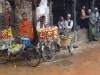 Wet apple sellers