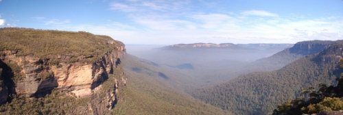 Possibly the most spectacular view we saw in Australia, and only an hour from the very centre of Sydney