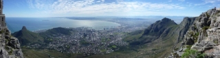 Panorama from Table Mountain