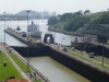 The Milaflores locks, impressively big, takes patience to watch a ship all the way through