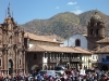 Naturally the Spanish tore down many Inca building and used the stone to build fine colonial towns like Cusco