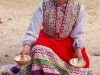 The \'traditional costumes\' have old Incan symbolism embroidered into them, but to me they look very Spanish