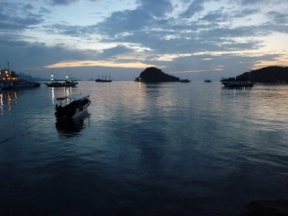 The harbour at Labuan Bajo