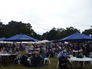 The annual Grampians Food Festival, which we felt a bit left out of as it's really a wine festival