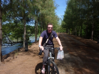 Ko Yao Noi is the perfect size for cycling, although some days it gets a little warm