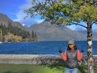 Final morning in Queenstown and the sun is shining bright