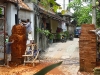 Ubud is also centre to the most artisinal part of the island. Here they carve new statues from piles of cemented bricks