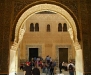 A moorish arch in the Alhambra