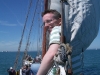 Looking from the bowsprit