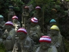 There are 500 of these holy statues, each with woolly hat