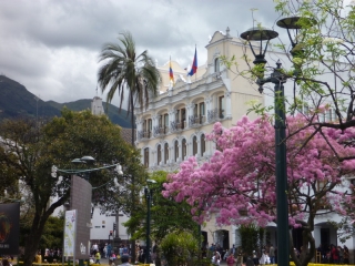 The Plaza Grande of old Quito