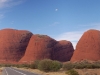 Near to Uluru is a much less famous but equally eerie and unique chunk of geology - the Kata Tjuta, which means Many Heads