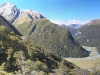 This was our goal, the Routeburn Valley. I didn\'t cut this photo out of a brochure