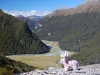 Until finally the Routeburn Valley came into view, complete with the majestic stripey New Zealand reindeer