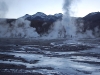 The geysers are not epic and unpredictable like Yellowstone, so it\'s possible to wander amongst the eerie plumes of smoke on the icy caldera