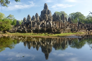 The Bayon, one of many picture-postcard views found around Angkor