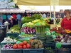 The morning market in Ljubljana, lovely veggies!
