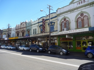 King Street, the centre of Newtown - wall-to-wall independent shops and cafes
