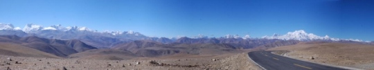 Himalayan panorama from the Gyatso-La pass