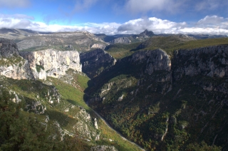 A sweeping view of the Gorge du Verdon