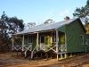 An old cabin in the woods, with eight beds but all ours for two days at Dryandra