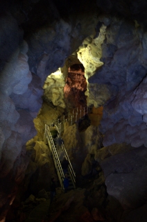 Jewel Cave goes on forever, like the endless Mines of Moria. The dwarves never fitted handrails, though.